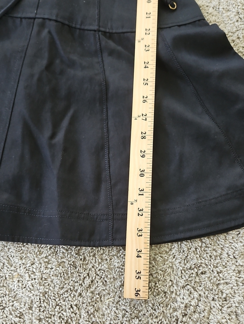 Ulla Johnson Black Crewneck Dress with Back Zip 8 - Picture 5 of 13